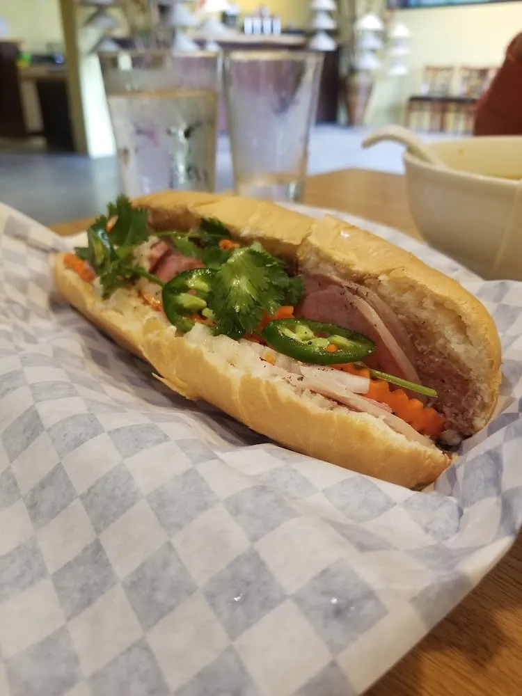 Banh MÌ Chả Lụa Pork Roll Sandwich